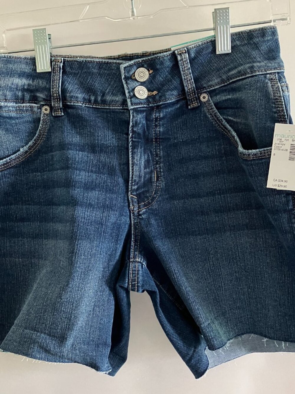 Maurices New With Tags Size 8 Denim Jeans Original Fit, Mid Rise